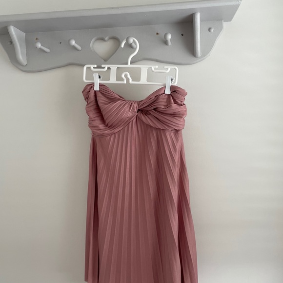 ASOS rose gold swing mini dress - Picture 4 of 5